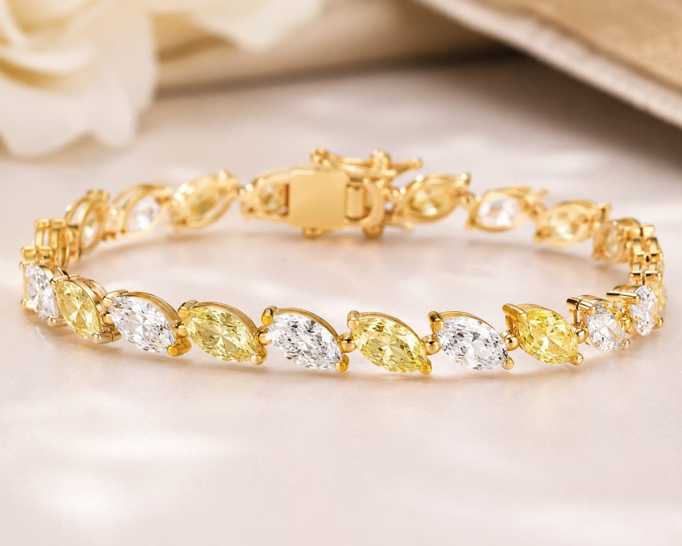 Lab-Grown Diamond Bracelet