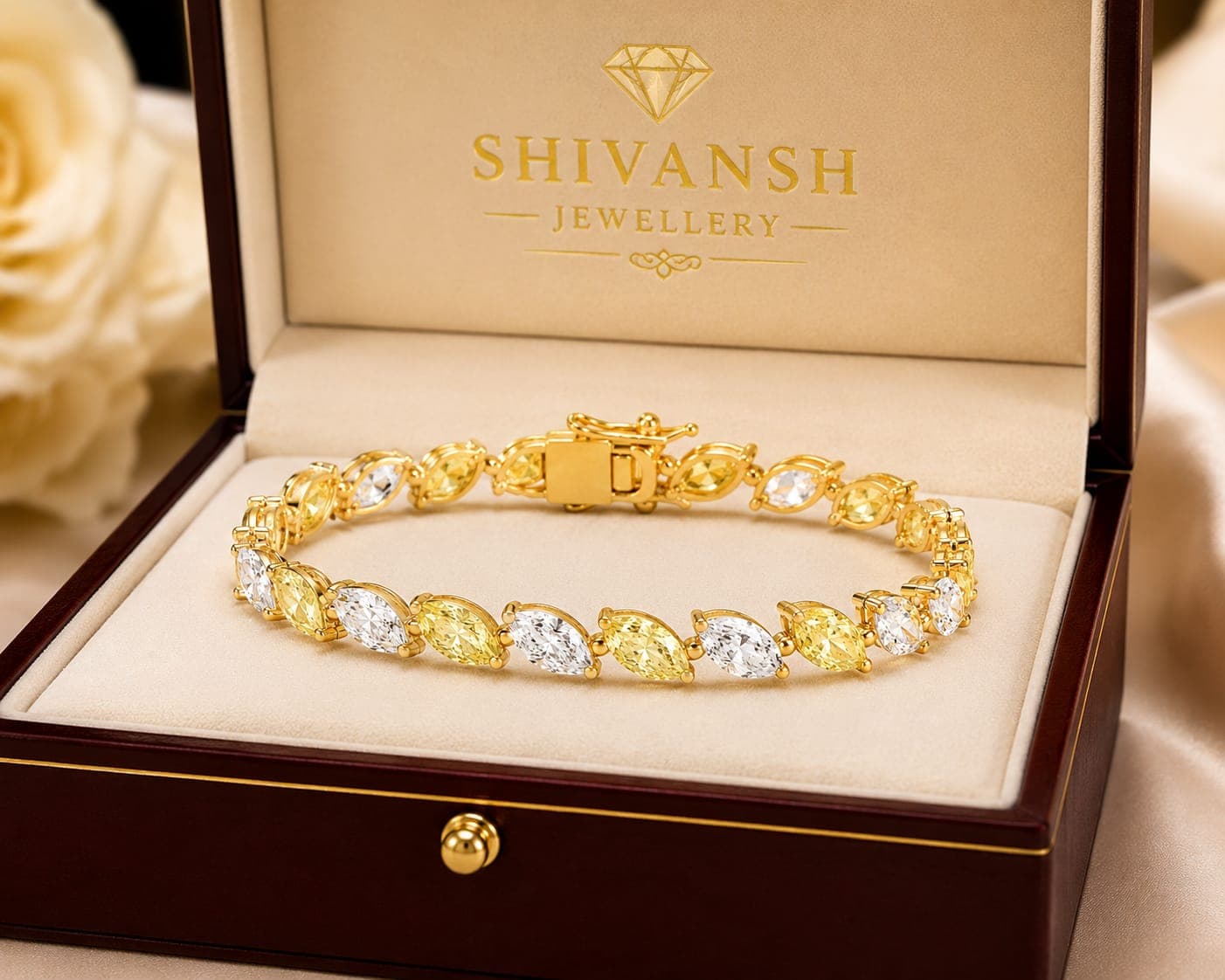 Lab-Grown Diamond Bracelet